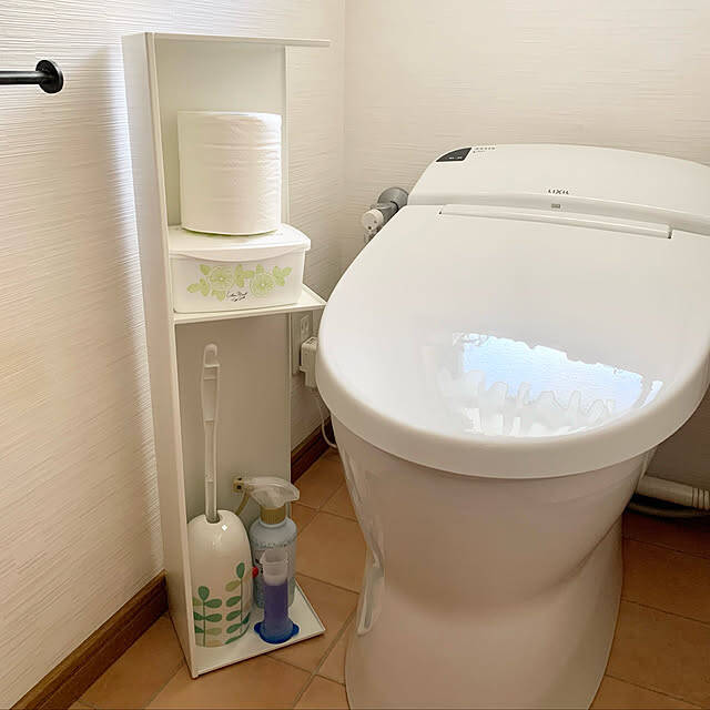 見た目も収納力も両立したい！山崎実業でかなうトイレ収納アイテム7選