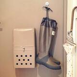 「これで雨の日対策もバッチリ♪濡れたレイングッズの一時置き場アイデア」の画像2