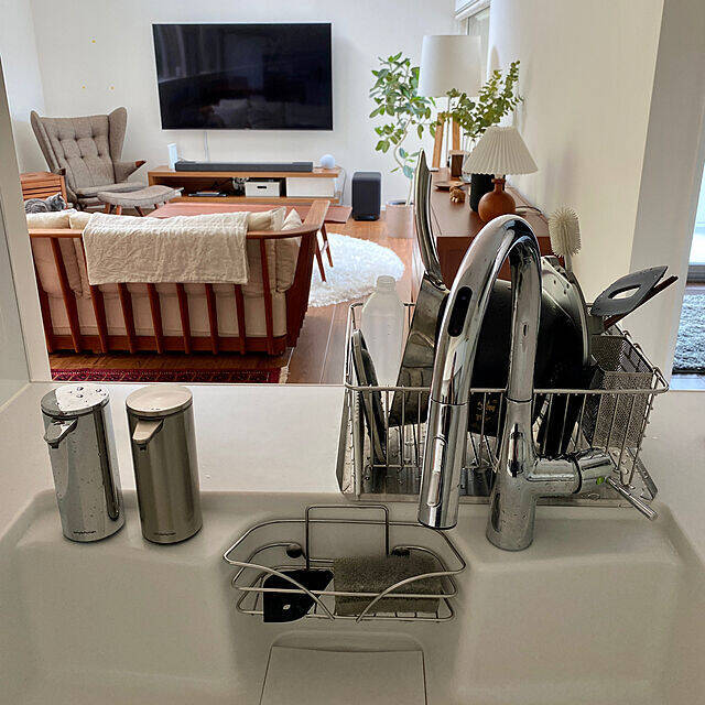 便利でスタイリッシュ☆simplehumanのセンサーポンプソープディスペンサー