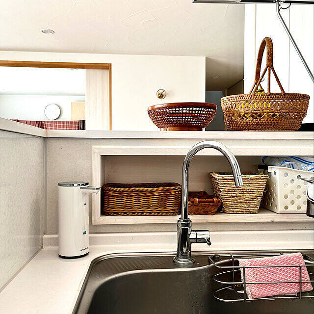 便利でスタイリッシュ☆simplehumanのセンサーポンプソープディスペンサー