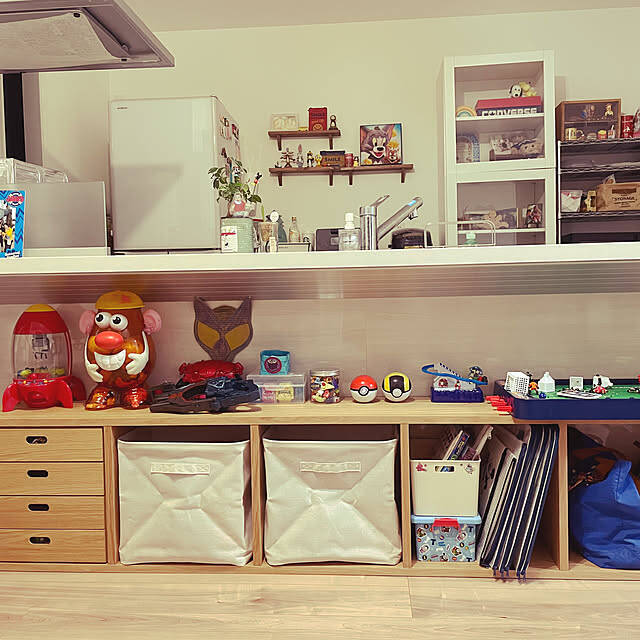 使わないともったいない！カウンター下を活用した整理収納アイデア