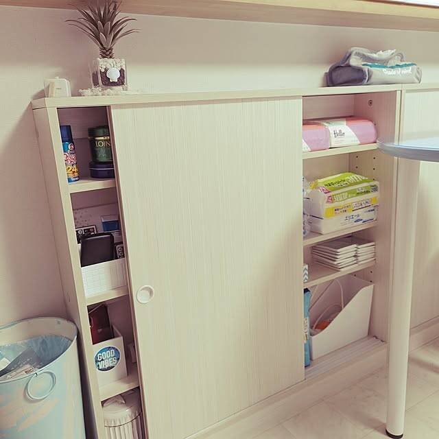 使わないともったいない！カウンター下を活用した整理収納アイデア
