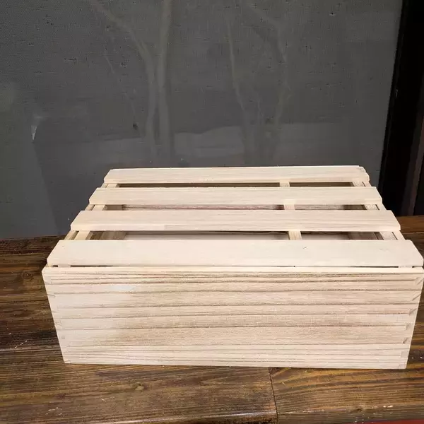 「「スノコ活用！使い勝手の良い、蓋つき木箱のつくり方」 by mori_6_12さん」の画像