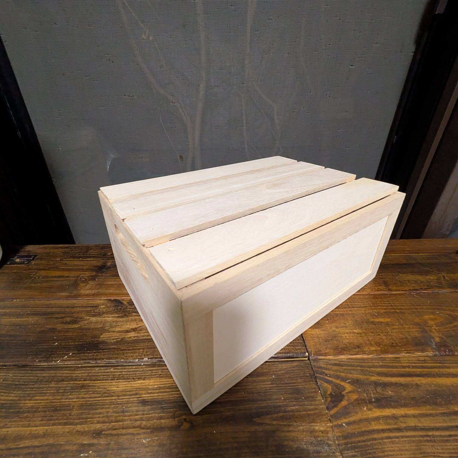 「スノコ活用！使い勝手の良い、蓋つき木箱のつくり方」 by mori_6_12さん