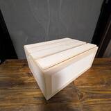 「「スノコ活用！使い勝手の良い、蓋つき木箱のつくり方」 by mori_6_12さん」の画像5