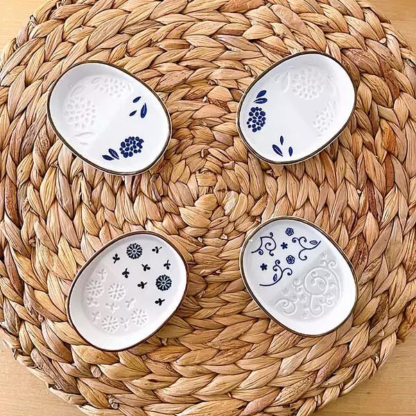 「今日はどれにしようかな♪食卓がパッと華やぐセリアの豆皿」の画像