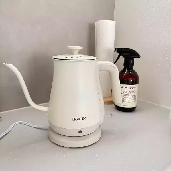 「「優しいテーマカラーで整える、すっきりナチュラルなキッチン」 by mameさん」の画像