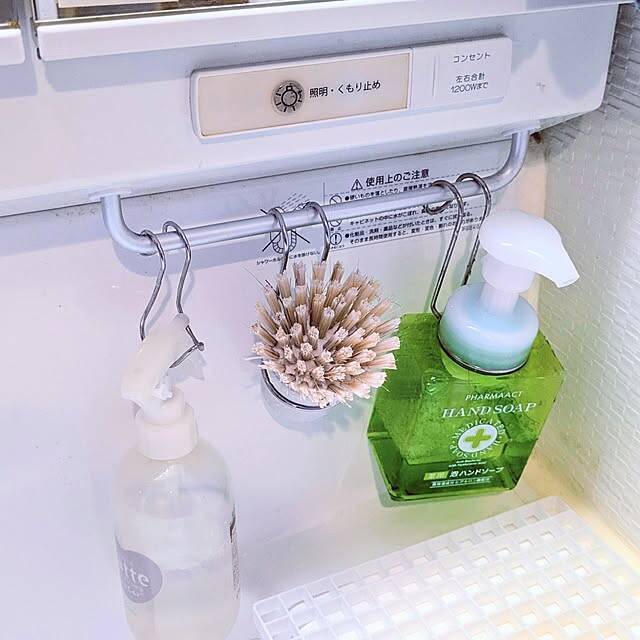 こんな使い方もできるんです♪セリアのステンレスフックシリーズを活用した収納アイデア