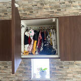 「小さく狭いスペースも賢く使える♪短いつっぱり棒の活用アイデア」の画像2