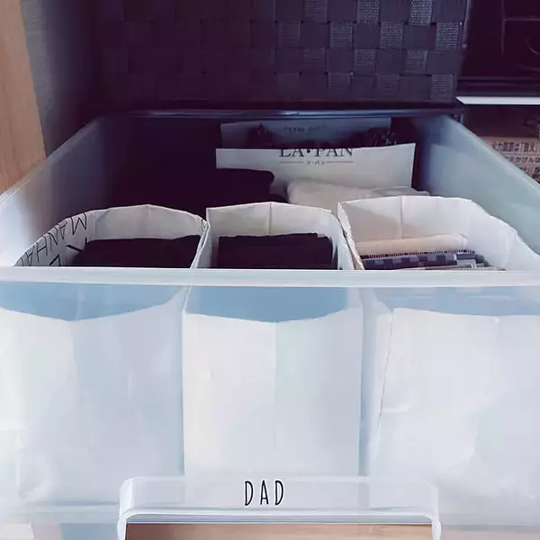 「ごちゃつきを防いでインテリア性もアップ！衣装ケースの目隠しアイデア」の画像