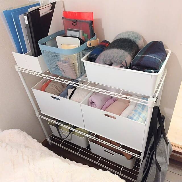 ただ置くだけになってない？万能家具スチールラックの活用法6選