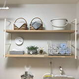 「使いやすく整った空間！見せる収納でつくる理想のランドリー」の画像11