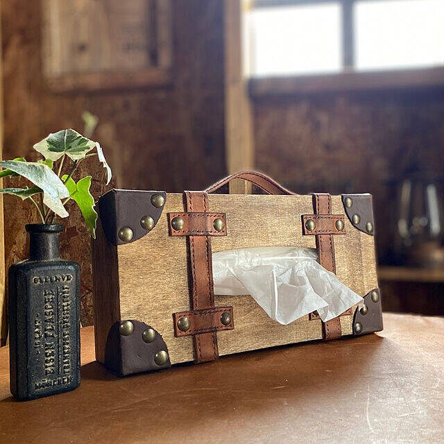 テーブルアクセントにおすすめ♪試してみたいティッシュケースのDIYアイデア