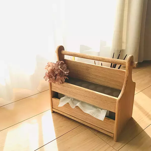 「テーブルアクセントにおすすめ♪試してみたいティッシュケースのDIYアイデア」の画像