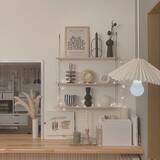 「ダイソーのアイテムをフル活用！海外風インテリアスタイルのお部屋にぴったりなDIYアイデアをご紹介」の画像1