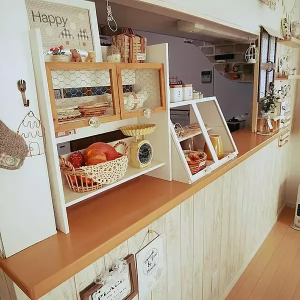 「お店みたいで憧れる♡カッコ良くて使いやすい理想のキッチンカウンター」の画像