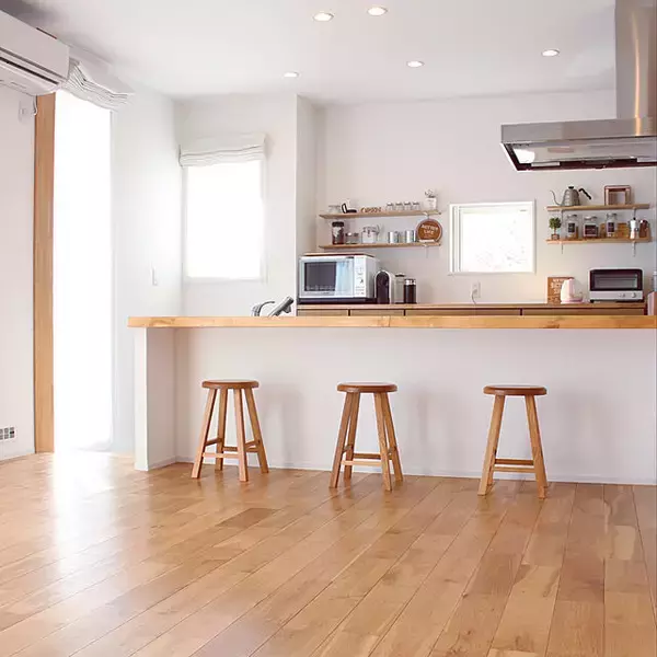 「お店みたいで憧れる♡カッコ良くて使いやすい理想のキッチンカウンター」の画像