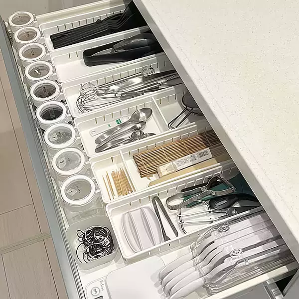 家事がはかどるキッチンづくり♪出し入れがしやすい調理器具の収納アイデア6選