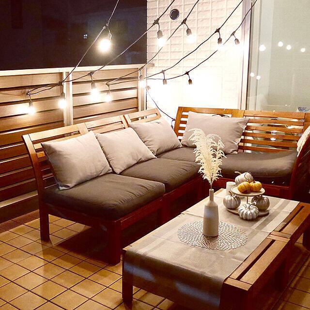 自宅で癒しのリゾート気分が味わえる！IKEAの屋外チェア&テーブル活用実例