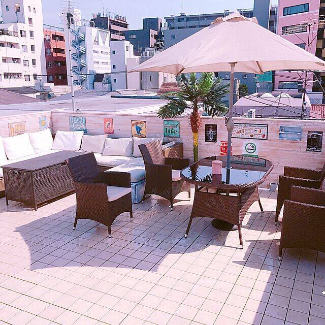 自宅で癒しのリゾート気分が味わえる！IKEAの屋外チェア&テーブル活用実例