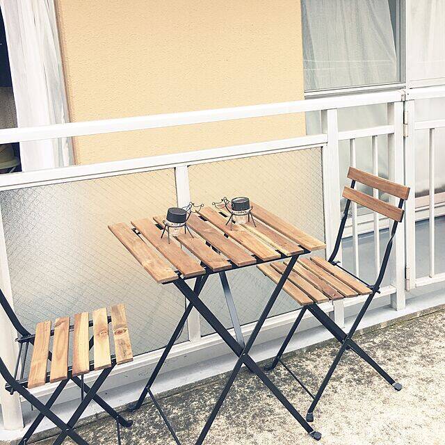 自宅で癒しのリゾート気分が味わえる！IKEAの屋外チェア&テーブル活用実例