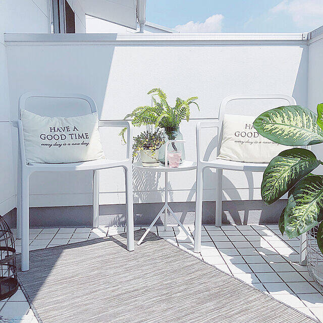 自宅で癒しのリゾート気分が味わえる！IKEAの屋外チェア&テーブル活用実例