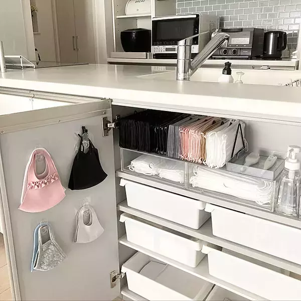 「デッドスペースを有効活用☆家具や家電の裏側を使った整理収納」の画像