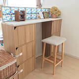 「DIY初心者さんにもおすすめ！カラーボックスで作れるお手軽デスク」の画像5