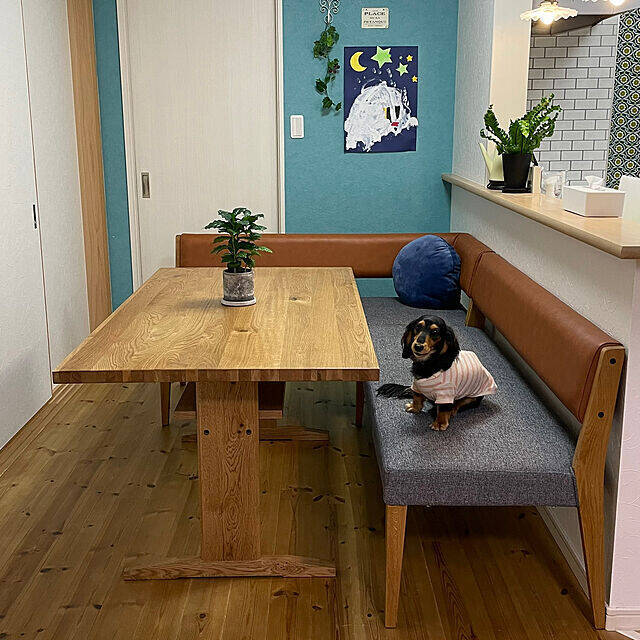 我が家にぴったりの一台を見つけたい。ソファベンチのあるダイニング実例