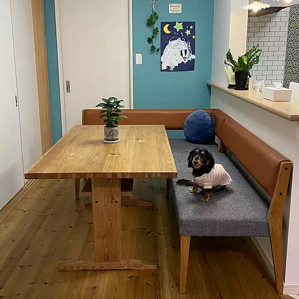 「我が家にぴったりの一台を見つけたい。ソファベンチのあるダイニング実例」の画像