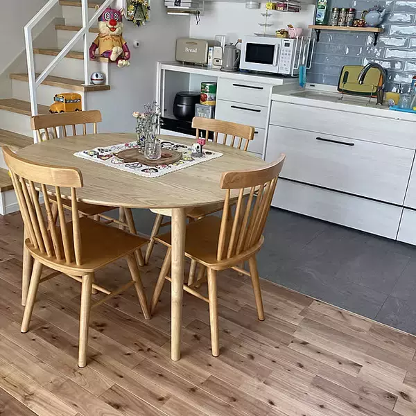 「毎日を気持ちよく過ごせる場所に♪キッチンの床をキレイに保つアイデア」の画像