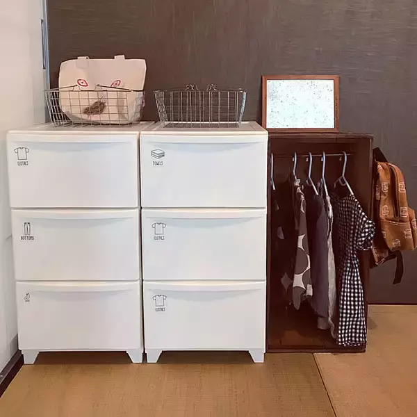 「和室インテリアになじむ♪ニトリのアイテムで叶える和室の収納づくり」の画像