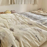 「心地よく眠れる雰囲気のいい寝室に♡質感もデザインも豊富にそろうニトリの掛け布団カバー」の画像7