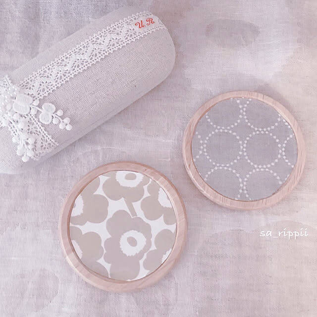 おうち時間に手軽に楽しめる♪100均のアイテムを使ったコースターDIY