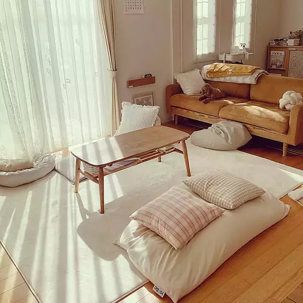 主役にもアクセントにも♪お部屋を格上げするしまむらのマット＆ラグ6選