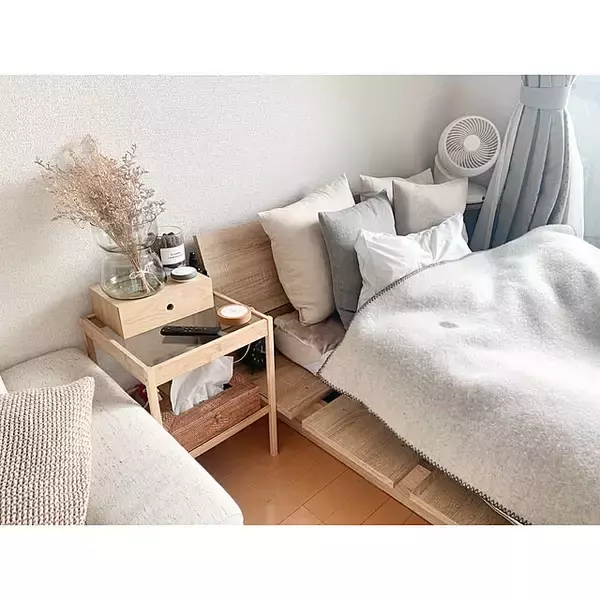 「細々としたものや散らかりやすい場所もきっちり整える！ 無印良品があるスッキリとしたお部屋10選」の画像