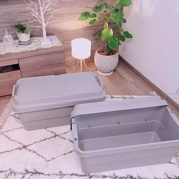 「家の中をすっきり片付け☆整理整頓に役に立つ収納ボックス」の画像