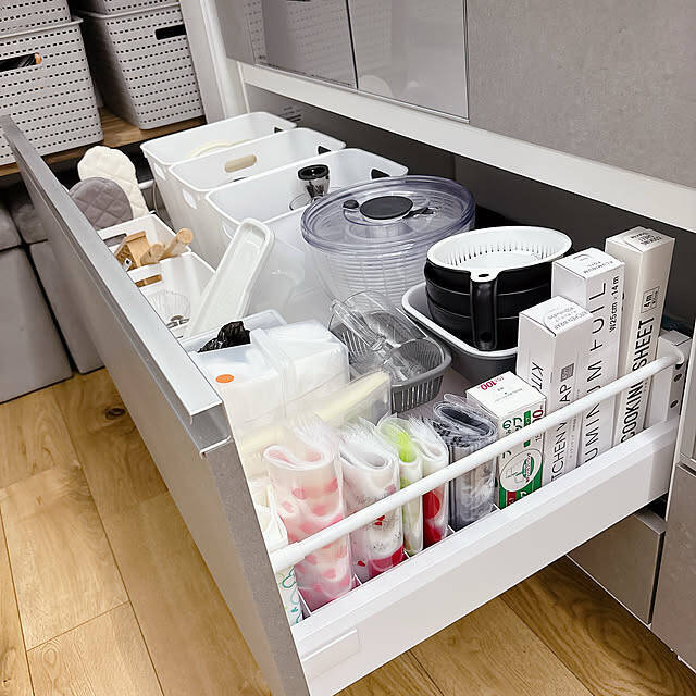 「造作カウンターがいい仕事♪幸せオーラをまとう爽やかキッチン」 by tomatoさん