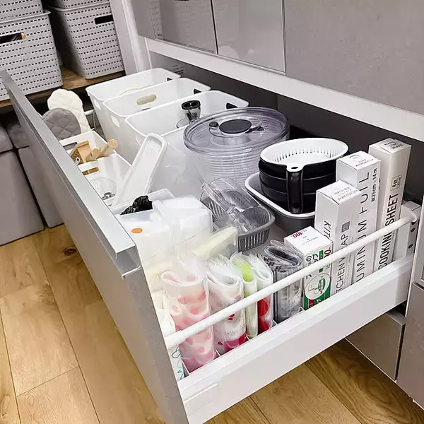 「「造作カウンターがいい仕事♪幸せオーラをまとう爽やかキッチン」 by tomatoさん」の画像