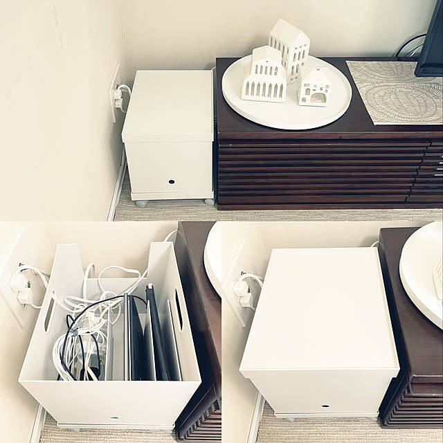 ごちゃつきを見ないフリしてませんか？無印良品のアイテムを使ったケーブル収納アイデア