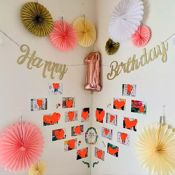 「思い出に残る一日に♡パーティーを盛り上げてくれる100均の誕生日飾り」の画像