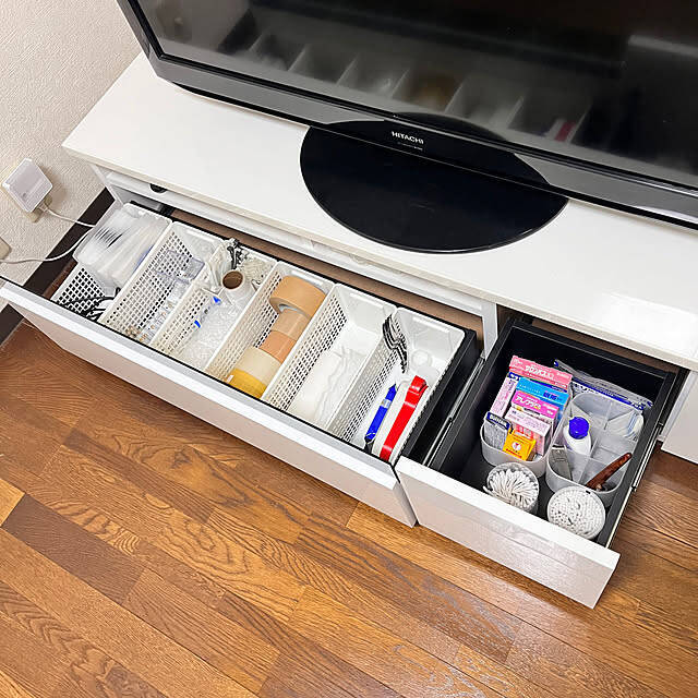 お部屋の片づけをしっかりサポート！暮らしに合わせて選べるテレビ台収納のアイデア6選