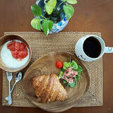 「カフェ風プレートからDIYアイデアまで♪暮らしの幅が広がる無印良品のアカシア食器を使った実例6選」の画像3