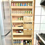 「見逃すのはもったいない！冷蔵庫横のスペースを整理収納に活用するアイデア集」の画像2