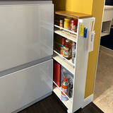 「見逃すのはもったいない！冷蔵庫横のスペースを整理収納に活用するアイデア集」の画像3
