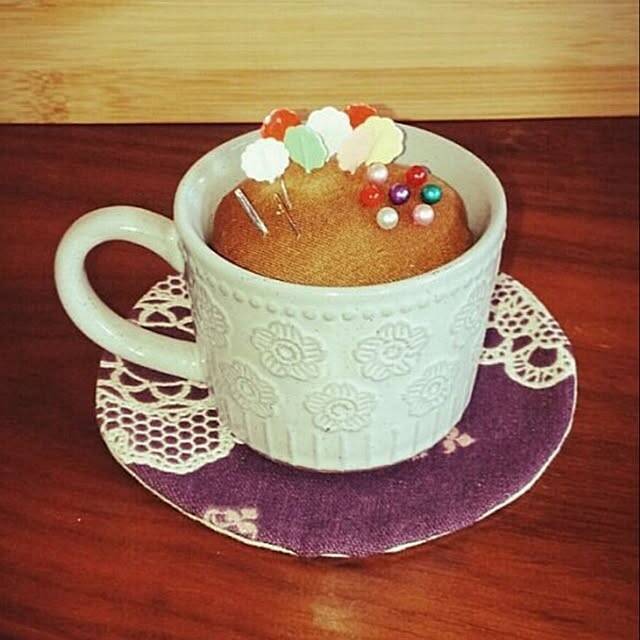 手作りタイムがもっと楽しくなる！ハンドメイドのピンクッション実例