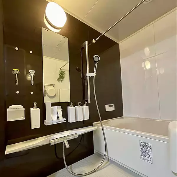 「統一感UPで気分すっきり！掃除も楽になる山崎実業のお風呂周りアイテム」の画像