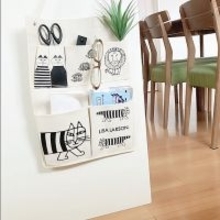 壁面を賢く活用して省スペース収納に。ウォールポケットを使った収納方法