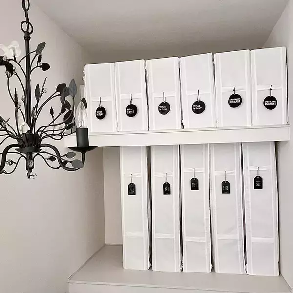 「クローゼットがスマートに片付く♪タイプいろいろIKEAのSKUBBシリーズ」の画像