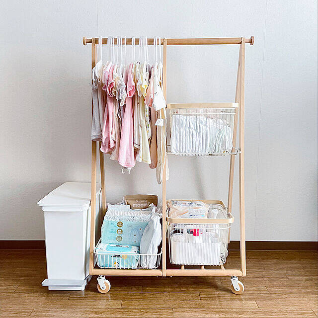 ストレスフリーで快適に☆赤ちゃんグッズの収納アイデア